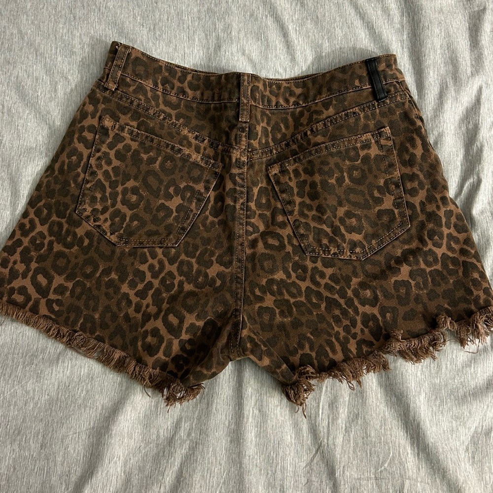 Alexander Wang Leopard Shorts